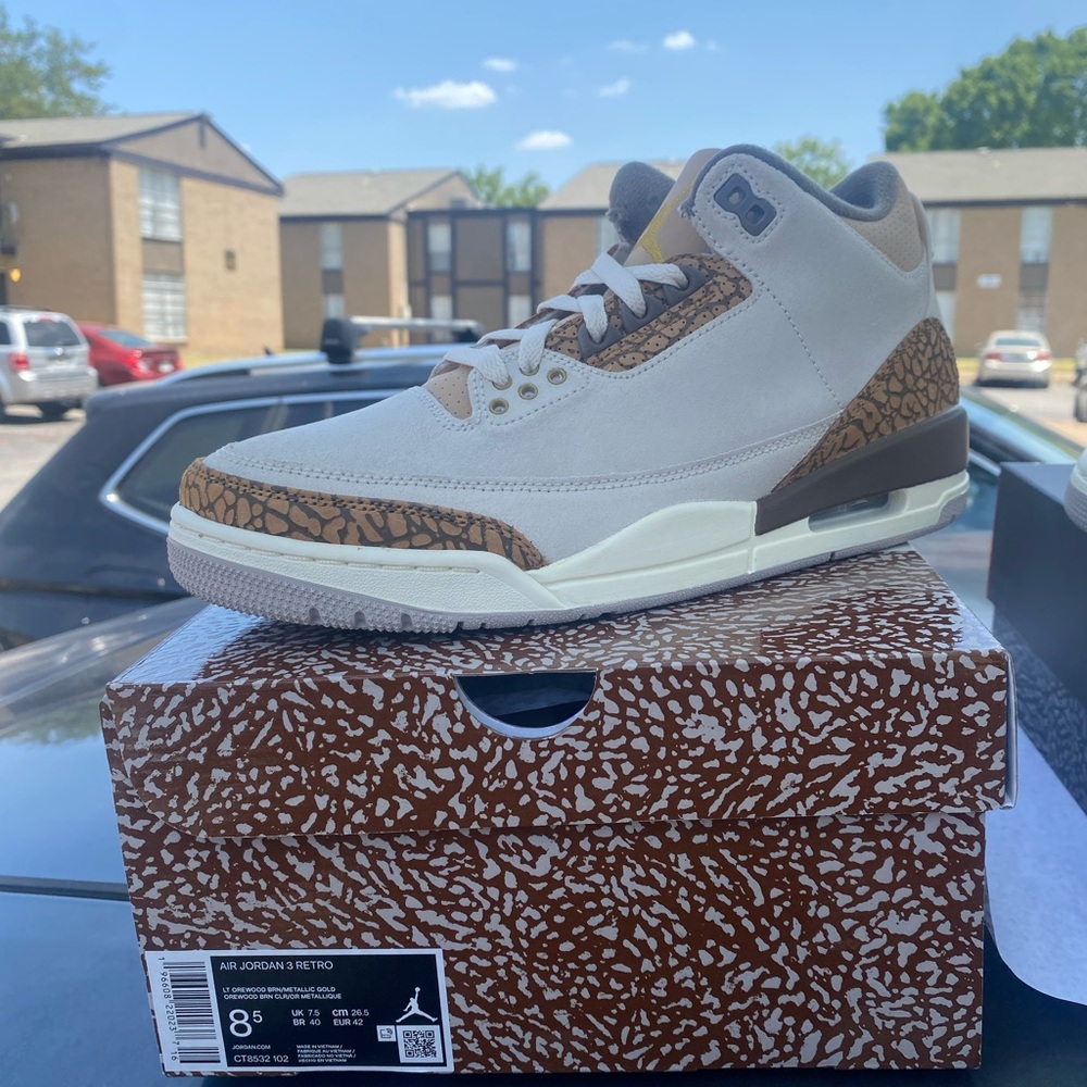 Jordan 3s Oreowood 8.5